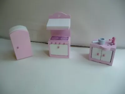 £11.99 • Buy ELC Wooden Kitchen For  Dolls House   Code Y