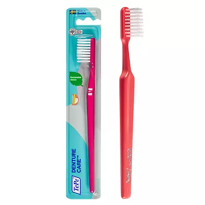 TEPE Denture Care Brush – Toothbrush For Cleaning Full Or Partial Dentures 1Pk • $5.59