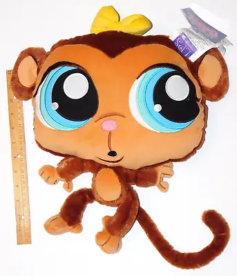 New 2008 Monkey Throw Pillow Bedding Littlest Pet Shop • $29.95