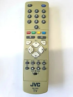 £7 • Buy Genuine Original Jvc Rm-c1502  Tv Vcr Dvd Remote Av28r47sk Av32r57sk