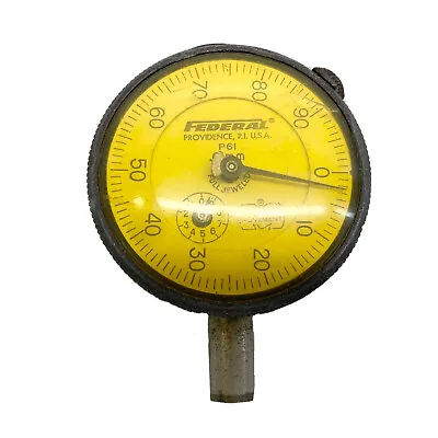 Federal P6I .01mm Metric Dial Indicator Graduated • $20.83