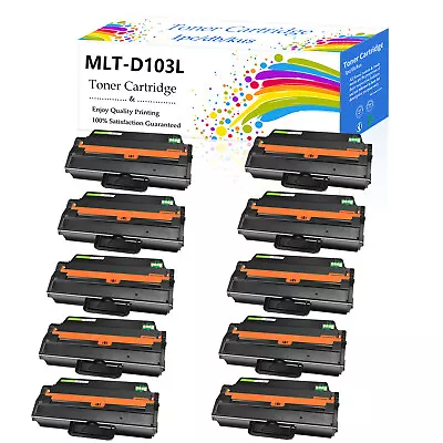 10PK MLT-D103L Toner Cartridge Compatible With Samsung MLT103 ML-2950 ML-2950ND • $135.72