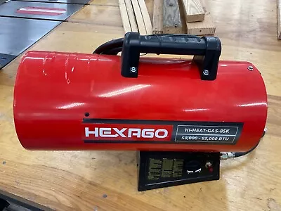 HEXAGO 50000 - 85000 Btu Forced Air Propane Space Heater • $90