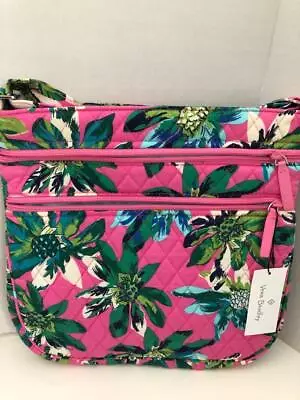 Vera Bradley Large Triple Zip Hipster Crossbody Bag Choose A Pattern Nwt • $38