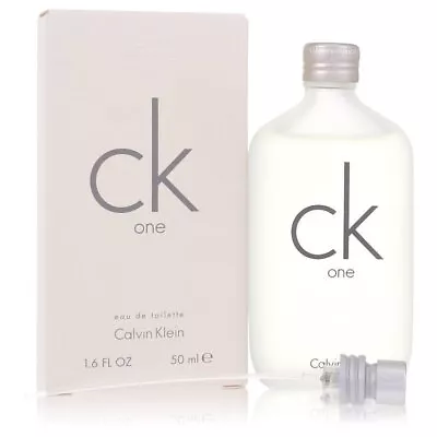 Ck One By Calvin Klein Eau De Toilette Pour / Spray (Unisex) 1.7 Oz For Men *NIB • $27.13
