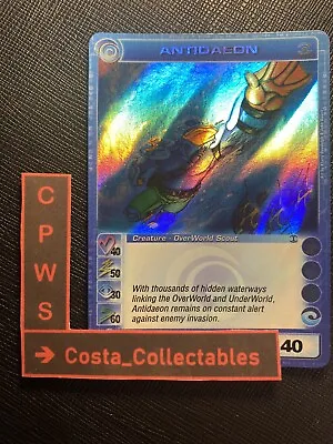 Antidaeon - 40/50/30/60/40 - Ripple Foil - Chaotic Card - Comic Con - Promo - Nm • $59