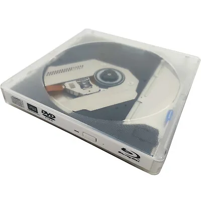 External USB 3.0 Type C Blu-ray Movie Reader Player Drive Laptop DVD Disc Writer • £60.35