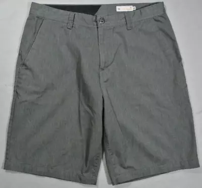 VOLCOM FRICKIN VMONTY CHINO SHORT 11  Ins Regular Fit Gray Sz 36 Shorts • $15.99