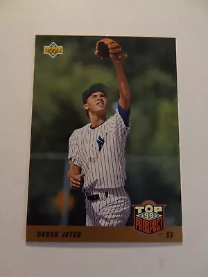 Jeter & Other RCs -93 Upper Deck Baseball 1-29 &  421-449 Jones Thome Piazza • $24.95