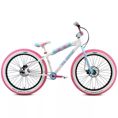 SE Bikes Fat Ripper 26″ BMX Bike South Beach White • $1749