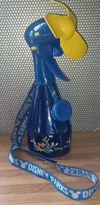 Walt Disney World - Disney Parks - Misting Water Spray Bottle Fan With Lanyard • £10.13