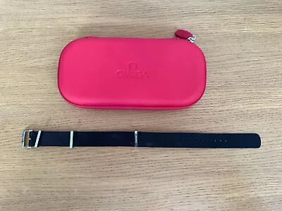 £100 • Buy Omega Black Nato Watch Strap With Omega Pin Buckle
