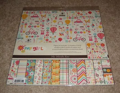 My Mind's Eye 12x12 Scrapbook Paper/Sticker Kit ~ My Girl • $10.99