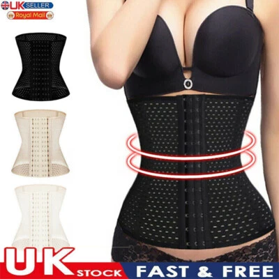 £5.99 • Buy Slimming Body Waist Shaper Training Trainer Tummy Cincher Girdle Corset XS - 5XL