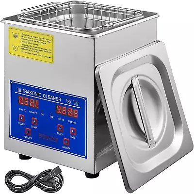 Ultrasonic Cleaner 2L Digital Ultrasonic Parts Cleaner With Timer 40Khz Professi • $80.12