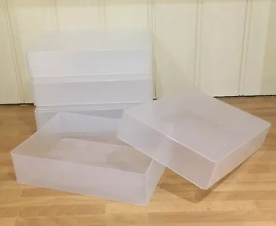 A5 Storage Box And Lid For Card Arts / Crafts And Paper X 4 • £8