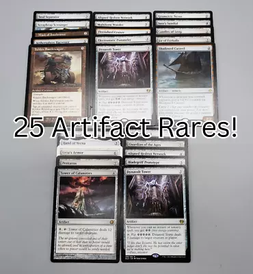 25 Magic The Gathering MTG Cards ARTIFACT Bulk Rares Lot Instant Collection  • $13.99