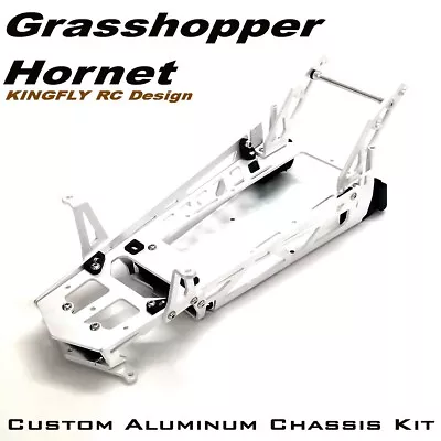 Custom Aluminum Chassis Kit For TAMIYA 1/10 Buggy Grasshopper/Hornet Chassis • £112.79