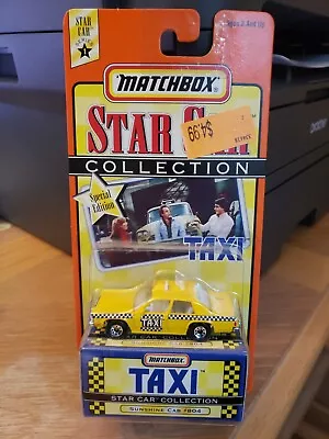 Matchbox 1997 Star Car Collection Taxi TV Series 1 Sunshine Cab #804 Yellow Taxi • $12.99