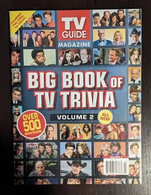 Big Book Of Tv Guide Trivia Vol. 2 Magazine Charlie's Angels Dallas Star Trek  • £7.12