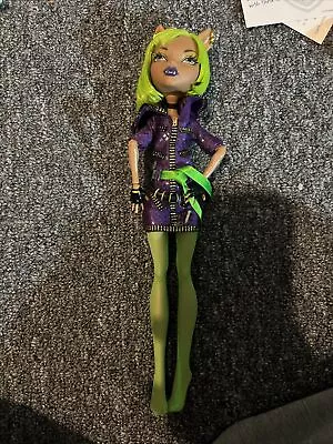 Monster High Dawn Of The Dance Clawdeen Wolf 2008 Mattel Doll • $29.99