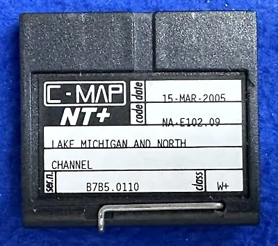 C-Map NT+ FP Furuno 2005 Chart Card Chip Lake Michigan & North Channel NA-E102 • $39.95