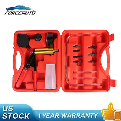 $20.90 • Buy Set Hand Held Vacuum Pressure Pump Tester Set Brake Fluid Bleeder Bleeding Tool