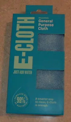 Lot Of 5 NEW E-Cloth General Purpose Microfiber Cleaning Cloths 300 Wash Blue • $22.99