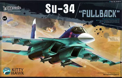 ZIMKH80141 1:48 Zimi Model Kitty Hawk Su-34 Fullback • $129.89