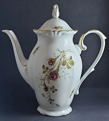 Classic W. Eschenbach Briar Rose Fine China Tea/Coffee Pot Bavaria Germany • $68