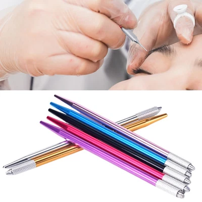 £2.17 • Buy Makeup Fashion Microblading Tool Permanent Eyebrow Tattoo Pen Body Lip Art