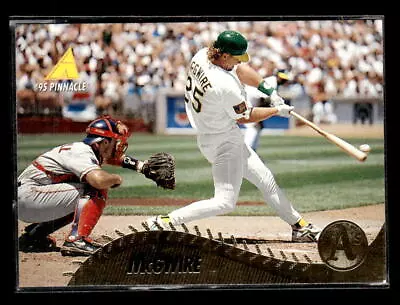 1995 Pinnacle Mark McGwire Oakland Athletics #196 • $1.25