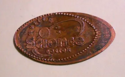 Museum Of Science Elongated Penny Boston MA USA Cent Copper Souvenir Coin • $1.99