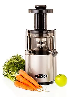 Omega VSJ843 Slow Juicer Silver • £399