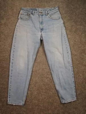 Vintage 90s Levis 560 Jeans 30x30* Loose Tapered Baggy Barrel Made USA Repair* • $39.95