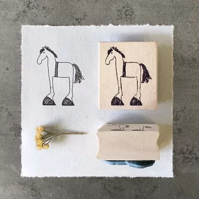 East Of India: Rubber Stamp Collection - Bessie The Horse • £1.46