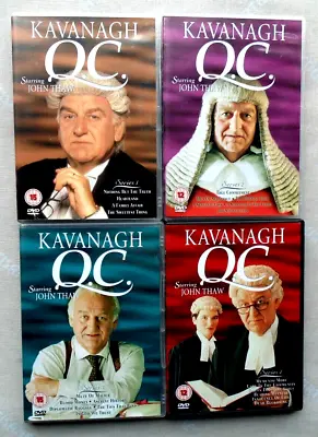 Like New! Kavanagh Qc Series 1-4 (john Thaw) Dvd Free P&p! • £10.95