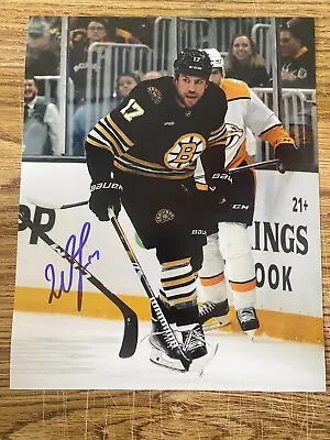 Milan Lucic Autographed 8x10 Photo Boston Bruins • $29.99