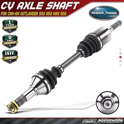 Front Right CV Axle Assembly For Can-Am Outlander 500 650 Max 500 Renegade 800R • $59.99