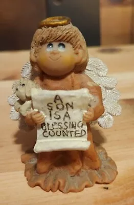 K's Collection - Angel Figurine - A Son Is A Blessing Counted • $7