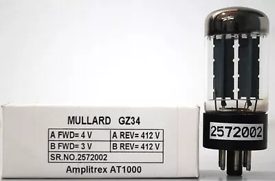 GZ34 MULLARD Made In England Amplitrex Tested • $120