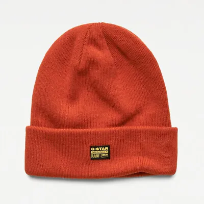 G-Star Raw Effo Beanie Long | Cinnamon Orange | Knitted | Extra Long | Hat | Cap • $36