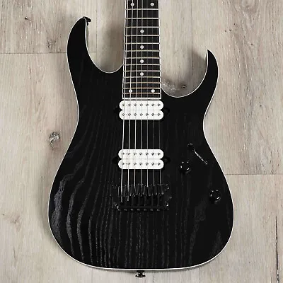 Ibanez RGR752AHBF RG Prestige 7-String Guitar Macassar Ebony Weathered Black • $1649.99