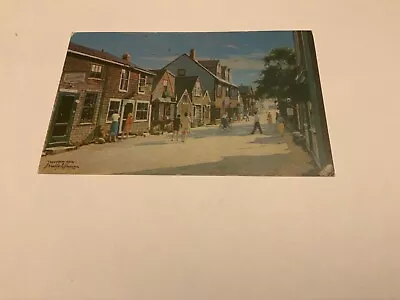 Rockport Mass. ~ “An Afternoon On Bearskin Neck” Hague Painting - Vint Postcard • $3