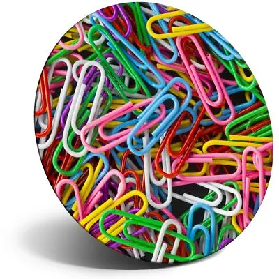 Awesome Fridge Magnet  - Coloured Paperclips Office Admin  #44647 • £4.99