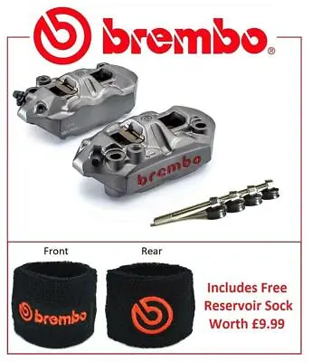 Brembo M4 Front Brake Calipers To Fit Yamaha YZF R1 / R1M 2015 Onwards • $863.51