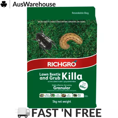Lawn Beetle Grub Killa Armyworm Webworm Black Beetles Weevil Garden Insecticide • $87.77