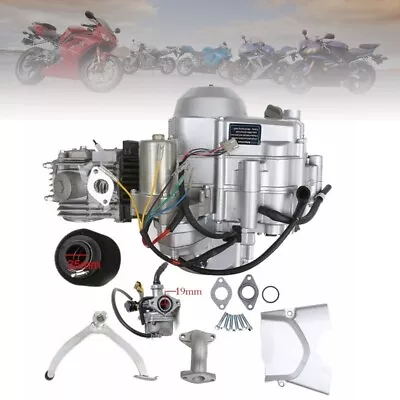 125cc 3+1 Reverse Engine Motor Semi Auto Electrical Start For Go Karts 4 Wheeler • $389.20