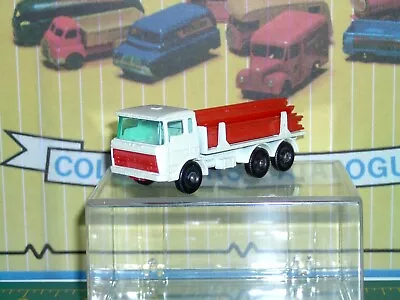 Lesney Matchbox 58 C1 DAF Girder Truck Cream 12 Red Girder Base With Tow SC3 VNM • $17.99