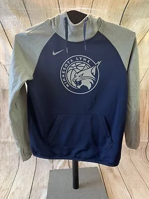 MINNESOTA LYNX WNBA Nike Dri-fit Women's Medium Dri-fit Hooded Sweatshirt Blue • $24.99